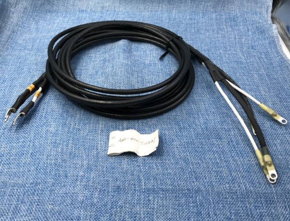 A660-8012-T768#J Lower power cable 7, 8.